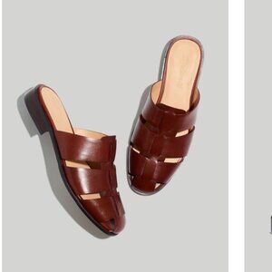 Madewell The Dixson Fisherman Mule Size 8 NWT